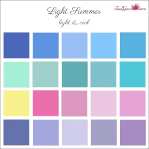 Light Summer Accent Colors