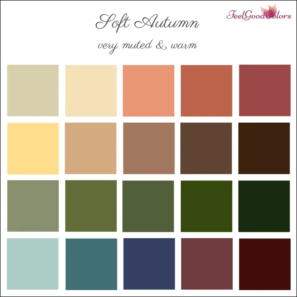 Soft Autumn Accent Colors