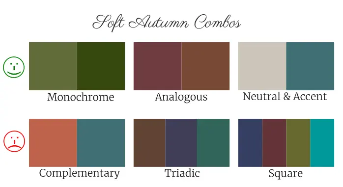 Soft Autumn Clothing Color Combinations