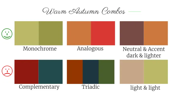 Soft Autumn Clothing Color Combinations