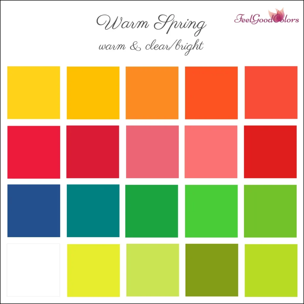 Warm Spring Accent Colors